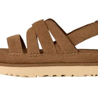 WOMEN'S UGG GOLDENSTAR GLEAM SANDAL | CHESTNUT