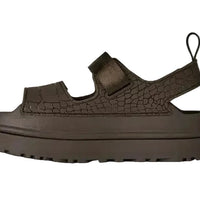 WOMEN'S UGG GOLDENGLOW EMBOSSED SANDAL | DENSE SMOKE