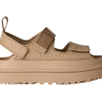 WOMEN'S UGG GOLDENGLOW EMBOSSED SANDAL | MUSTARD SEED