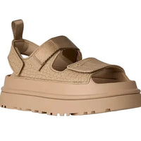 WOMEN'S UGG GOLDENGLOW EMBOSSED SANDAL | MUSTARD SEED