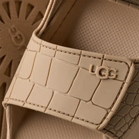 WOMEN'S UGG GOLDENGLOW EMBOSSED SANDAL | MUSTARD SEED