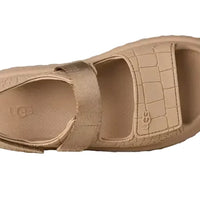 WOMEN'S UGG GOLDENGLOW EMBOSSED SANDAL | MUSTARD SEED