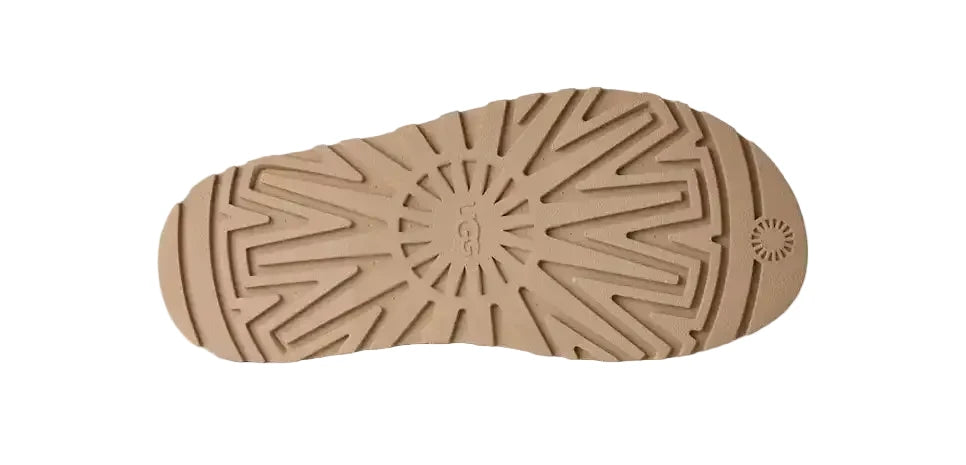 WOMEN'S UGG GOLDENGLOW EMBOSSED SANDAL | MUSTARD SEED