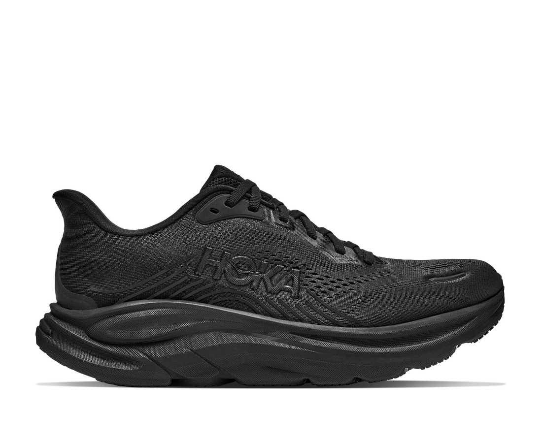WOMEN'S HOKA CLIFTON 11 | BLACK / BLACK