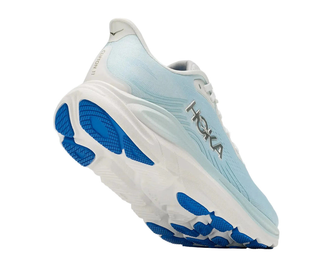 WOMEN'S HOKA CLIFTON 11 | FROST / GLIMMERING BLUE