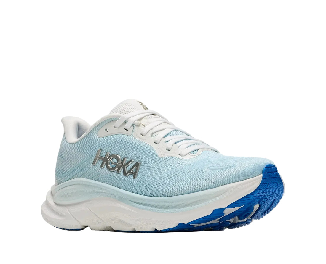 WOMEN'S HOKA CLIFTON 11 | FROST / GLIMMERING BLUE