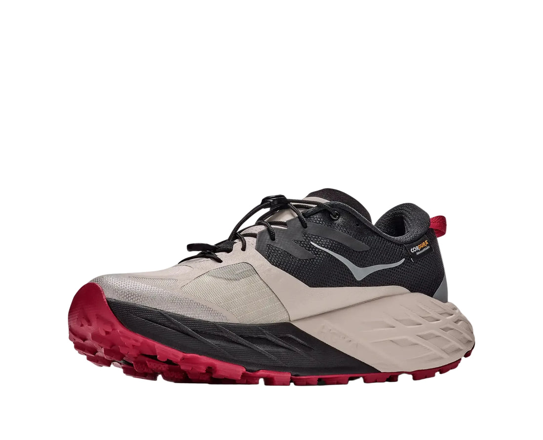 MEN'S HOKA SPEEDGOAT 7 GTX | BLACK | RIVER ROCK GREY