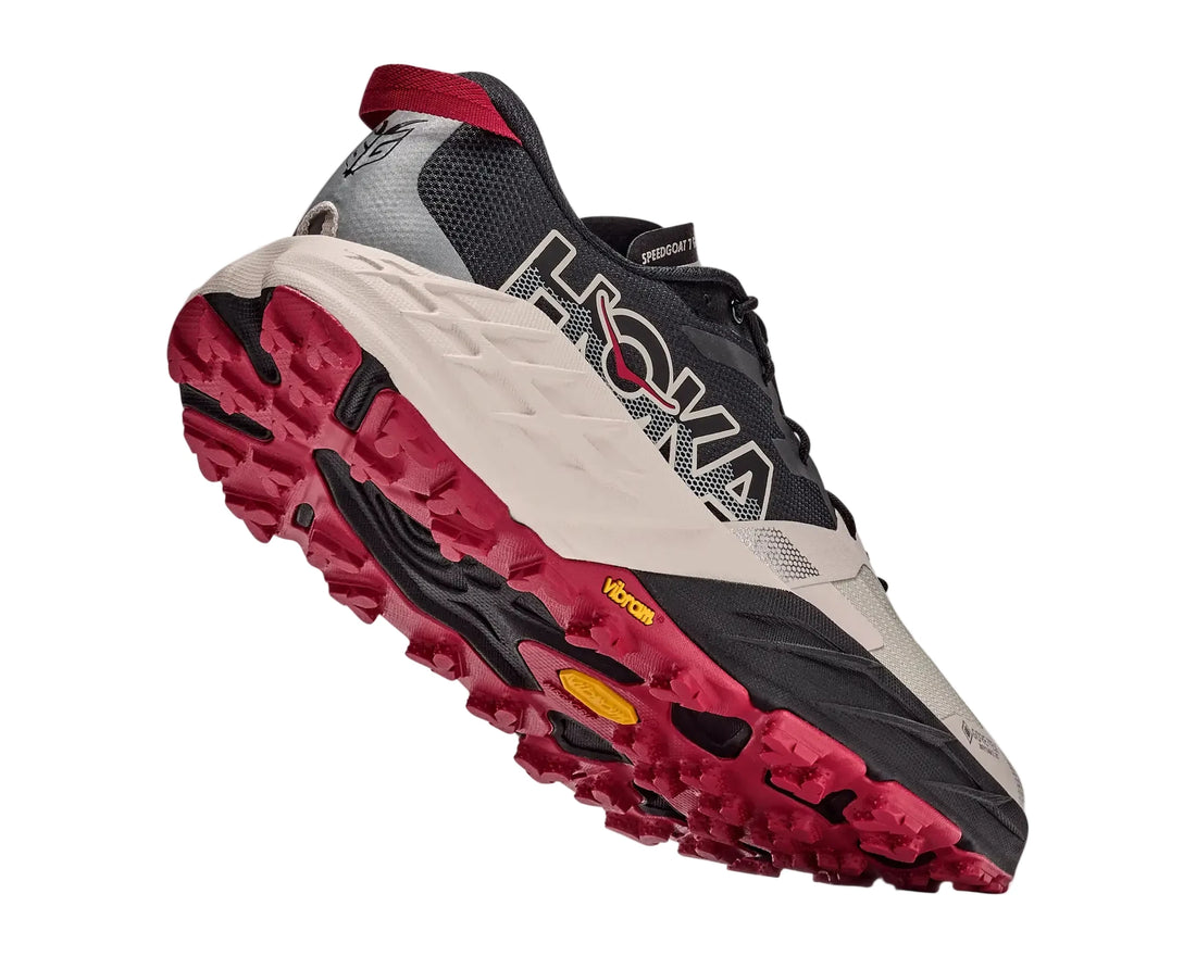 MEN'S HOKA SPEEDGOAT 7 GTX | BLACK | RIVER ROCK GREY