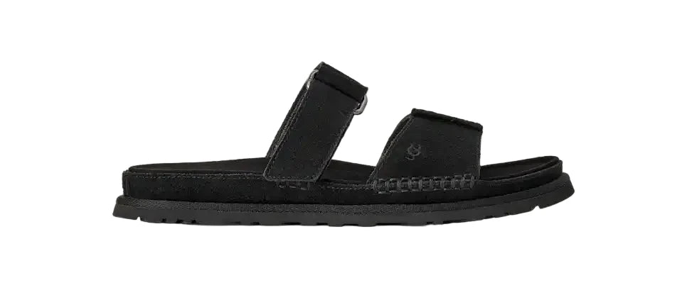 WOMEN'S UGG GOLDENGAZE SLIDE SANDAL | BLACK