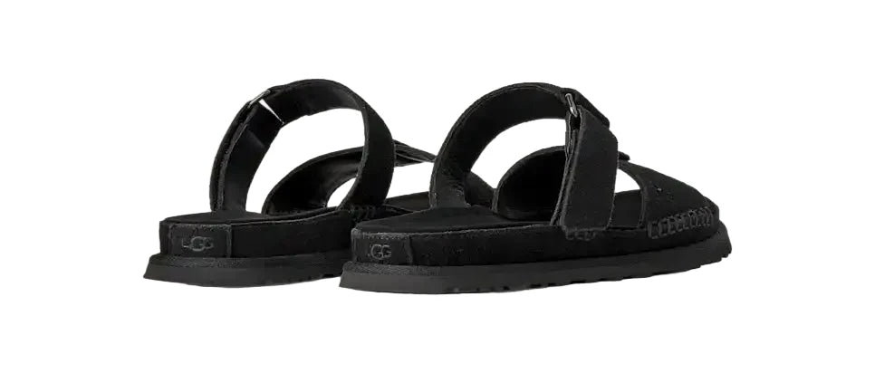 WOMEN'S UGG GOLDENGAZE SLIDE SANDAL | BLACK