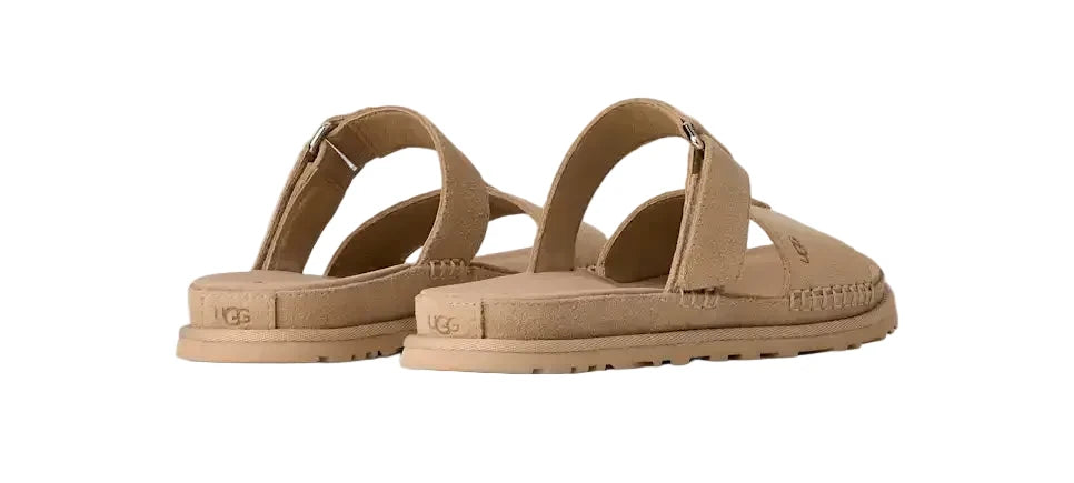 WOMEN'S UGG GOLDENGAZE SLIDE SANDAL | MUSTARD SEED