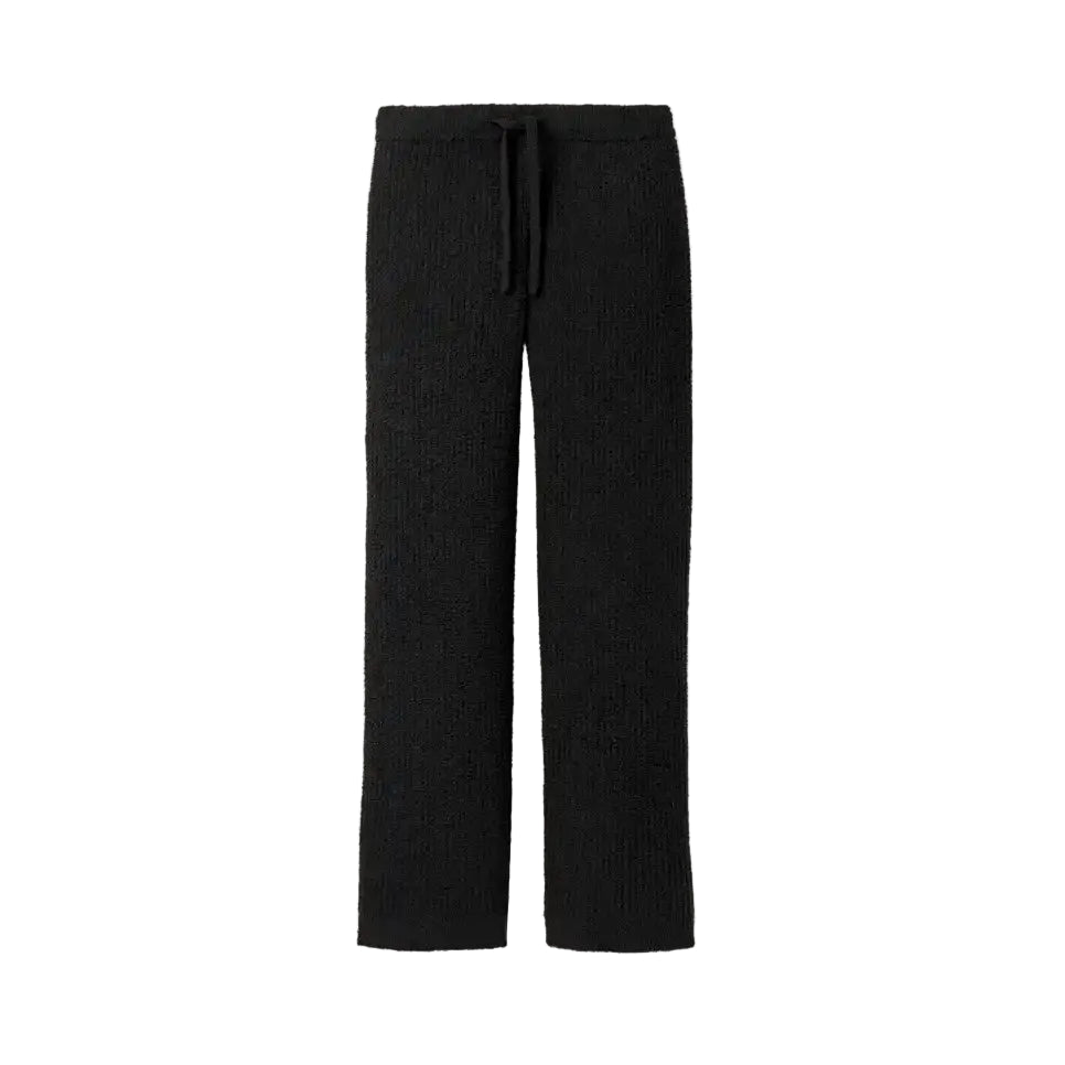 WOMEN'S UGG COURIA STRAIGHT LEG RIB PANTS | BLACK