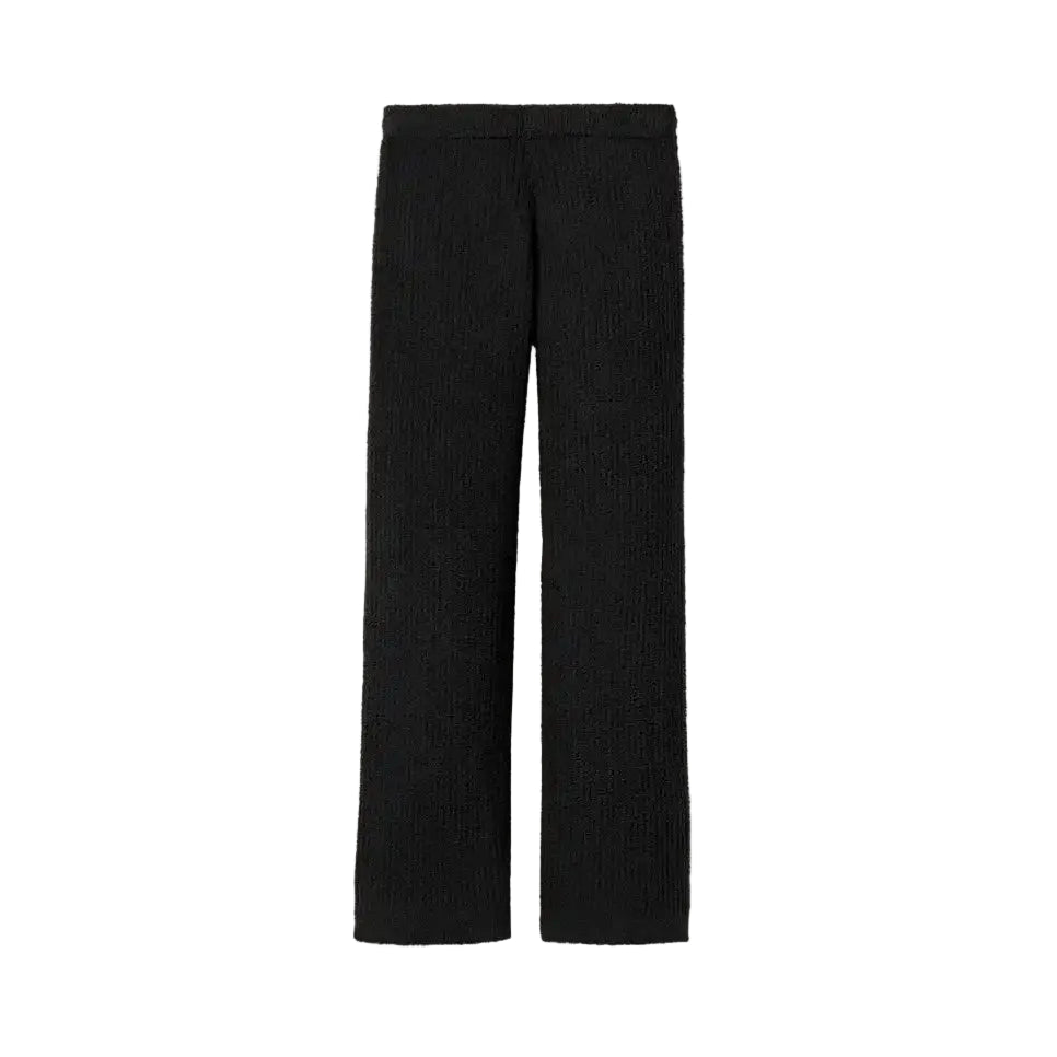 WOMEN'S UGG COURIA STRAIGHT LEG RIB PANTS | BLACK