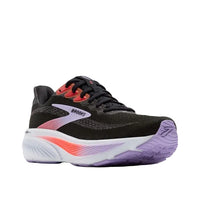 WOMEN'S BROOKS GHOST 17 | BLACK / PURPLE / CORAL