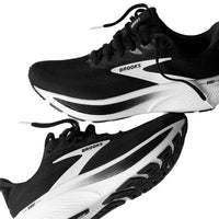 WOMEN'S BROOKS GHOST 17 | BLACK / GREY / WHITE