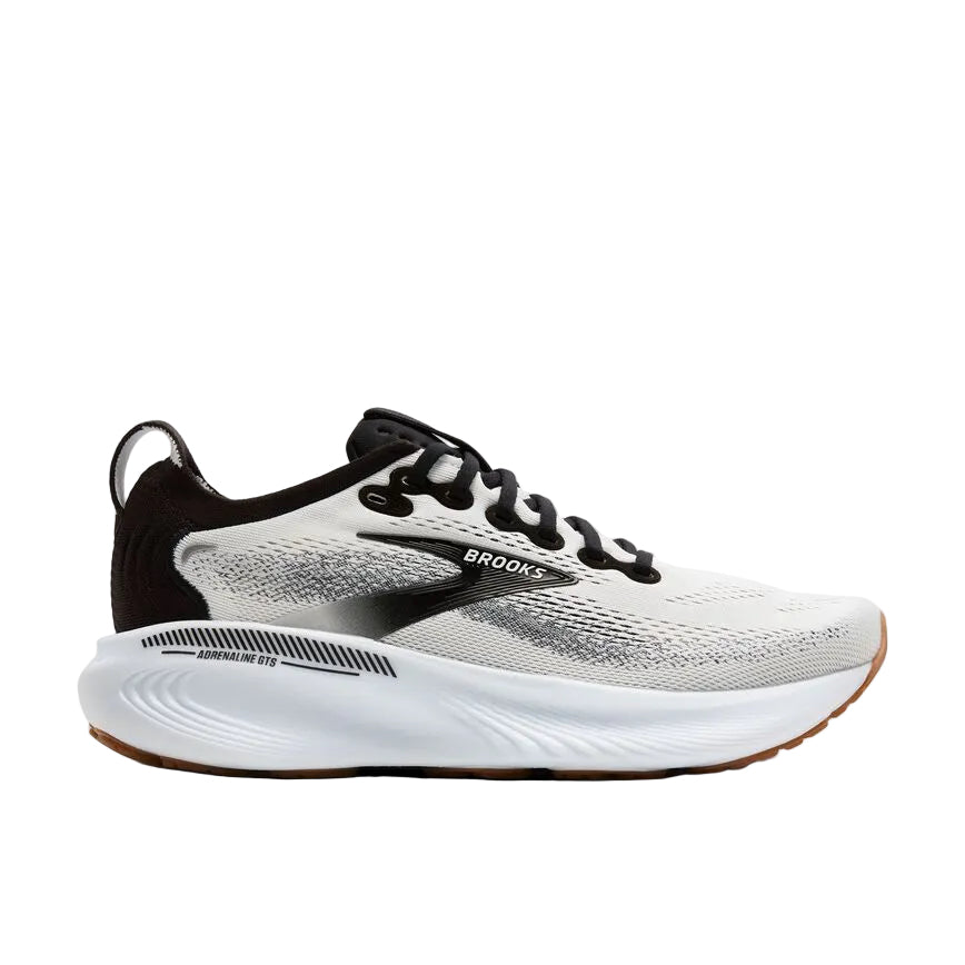 WOMEN'S BROOKS ADRENALINE GTS 25 | WHITE / BLACK / WHITE