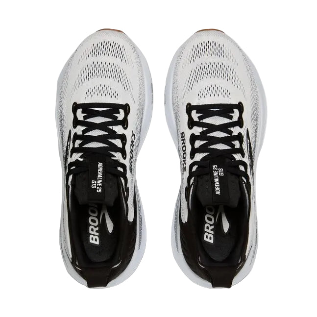 WOMEN'S BROOKS ADRENALINE GTS 25 | WHITE / BLACK / WHITE