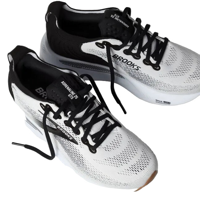 WOMEN'S BROOKS ADRENALINE GTS 25 | WHITE / BLACK / WHITE