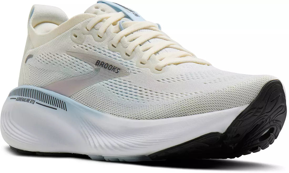 WOMEN'S BROOKS ADRENALINE GTS 25 | STAR WHITE / NANTUCKET / CHROME