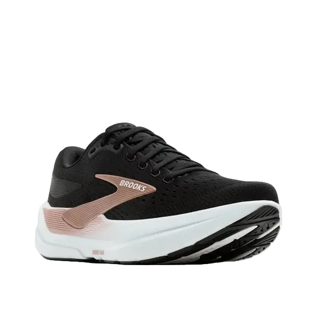 WOMEN'S BROOKS GHOST MAX 3 | BLACK | BLACK | ROSE GOLD