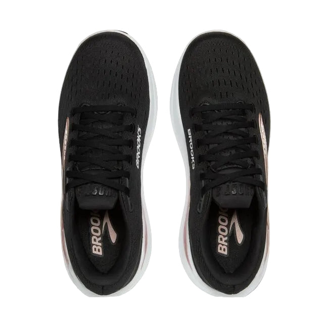 WOMEN'S BROOKS GHOST MAX 3 | BLACK | BLACK | ROSE GOLD