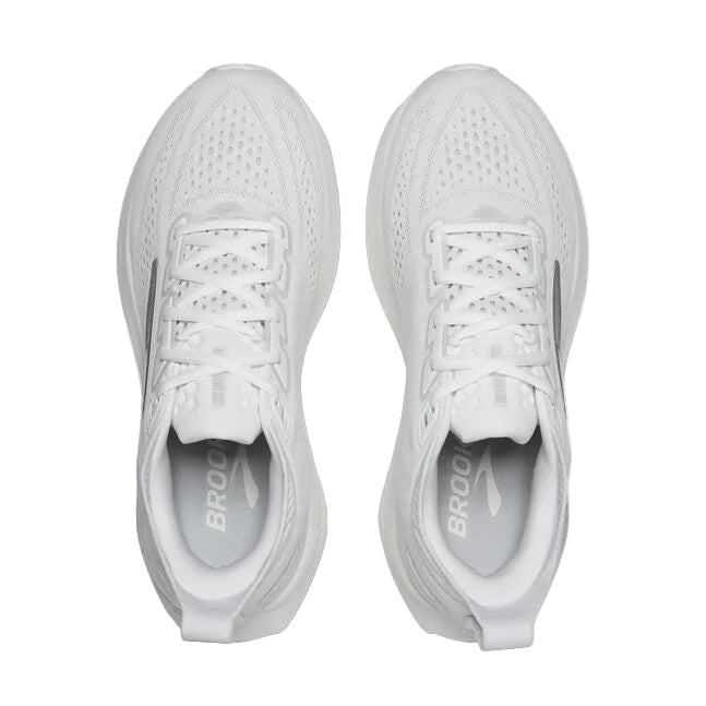 WOMEN'S BROOKS GLYCERIN 23 | WHITE / OYSTER / SILVER