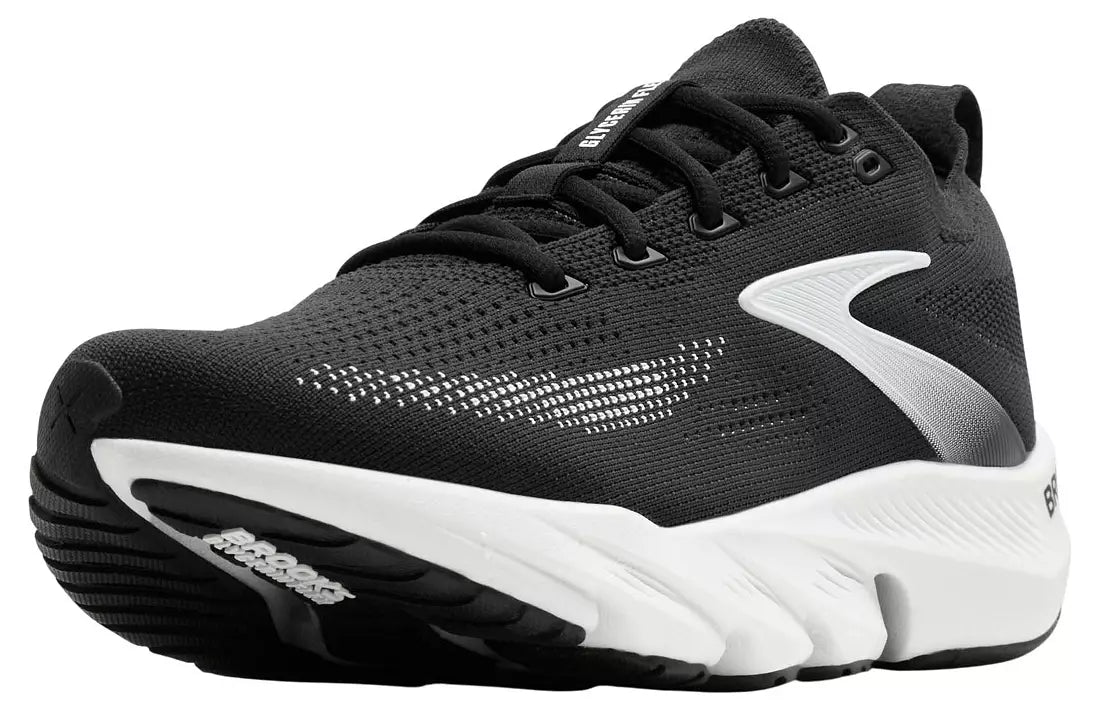 WOMEN'S BROOKS GLYCERIN FLEX | WHITE | BLACK