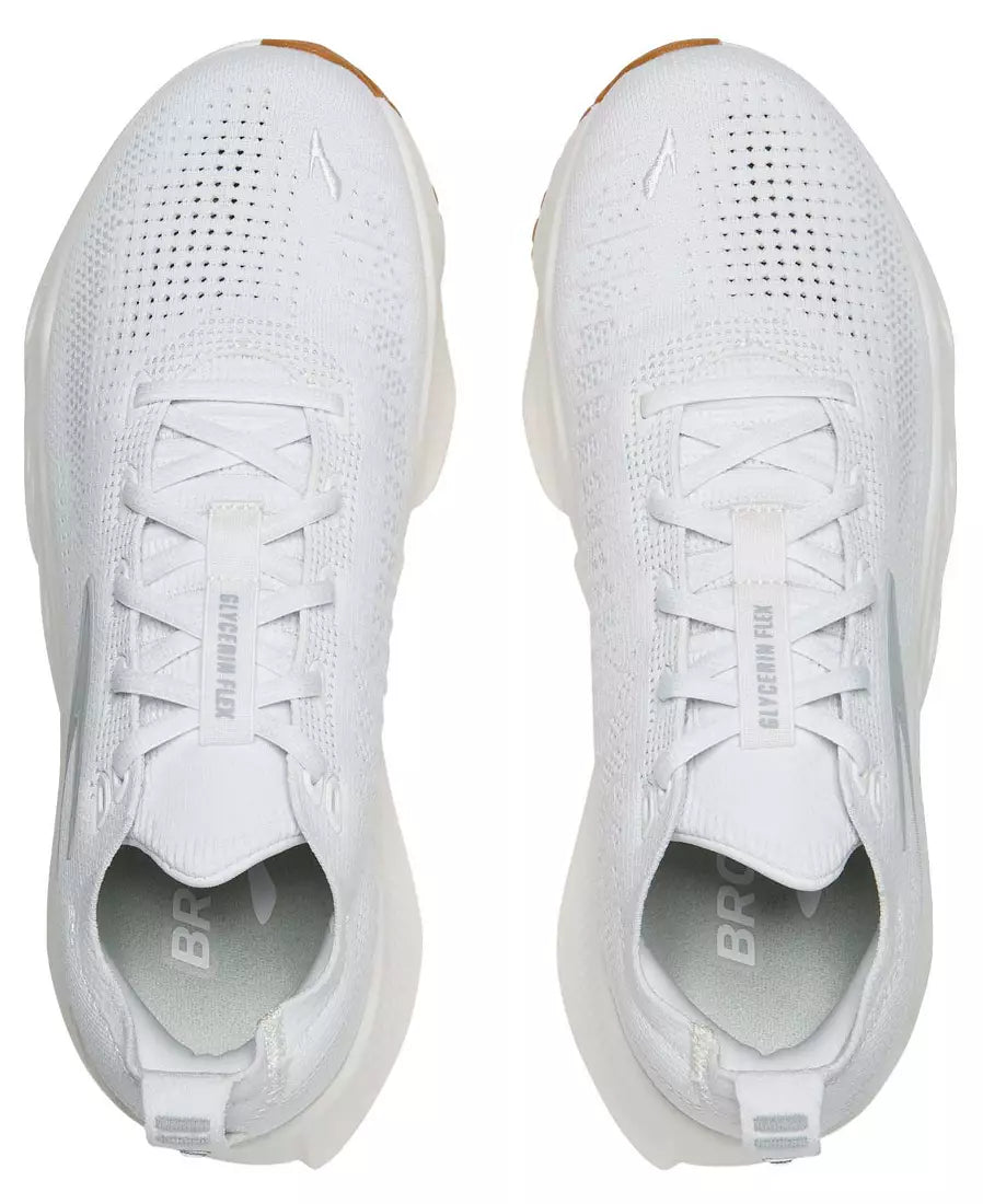 WOMEN'S BROOKS GLYCERIN FLEX | WHITE | BLACK | GUM