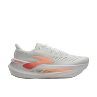 WOMEN'S BROOKS GLYCERIN MAX 2 | WHITE / CORAL / PEACH