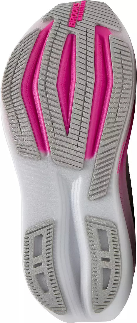 WOMEN'S BROOKS GLYCERIN MAX 2 | OYSTER / ARGYLE / CYBER PINK