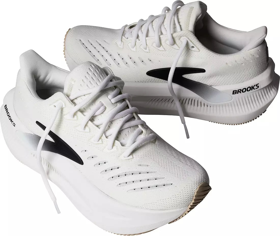 WOMEN'S BROOKS GLYCERIN MAX 2 | WHITE / BLACK / CHATEU GRAY