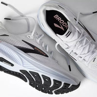 WOMEN'S BROOKS GHOST 18 | WHITE / BLACK / ROSE GOLD