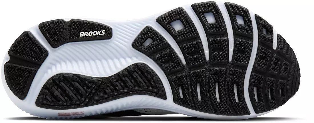 WOMEN'S BROOKS GHOST 18 | WHITE / BLACK / ROSE GOLD