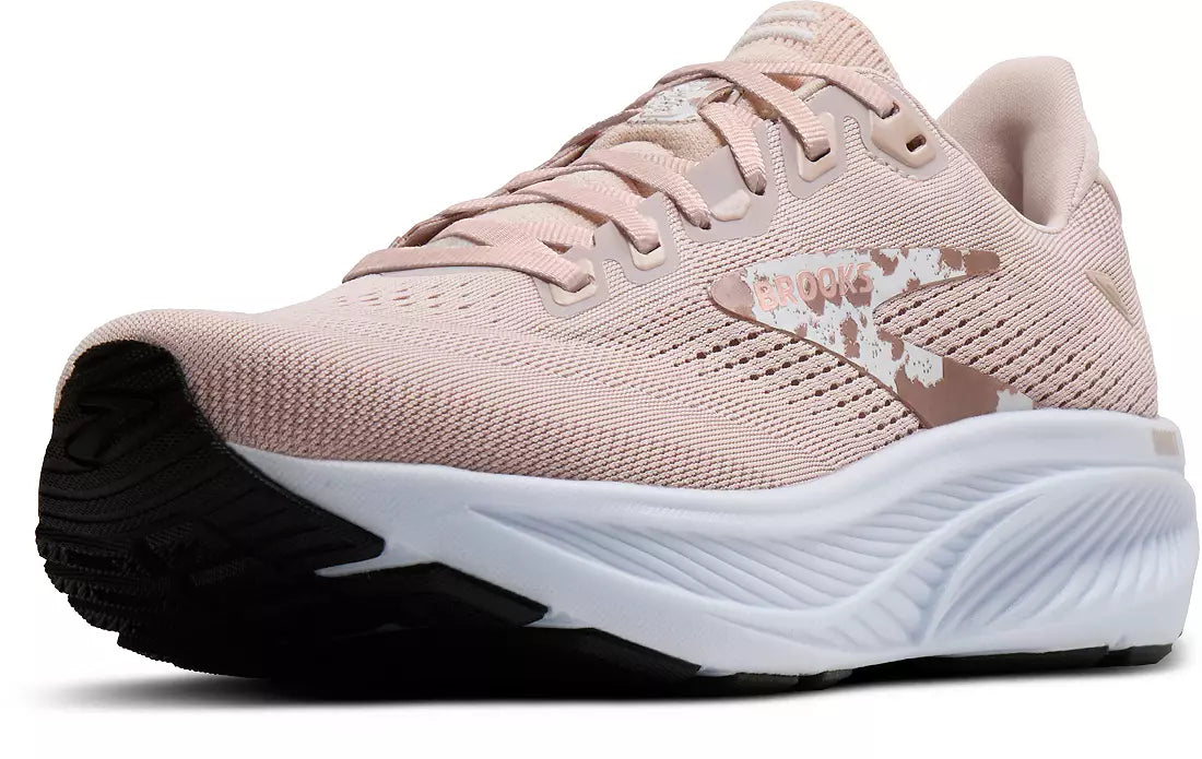 WOMEN'S BROOKS GHOST 18 | PEACH WHIP / WHITE / BLACK