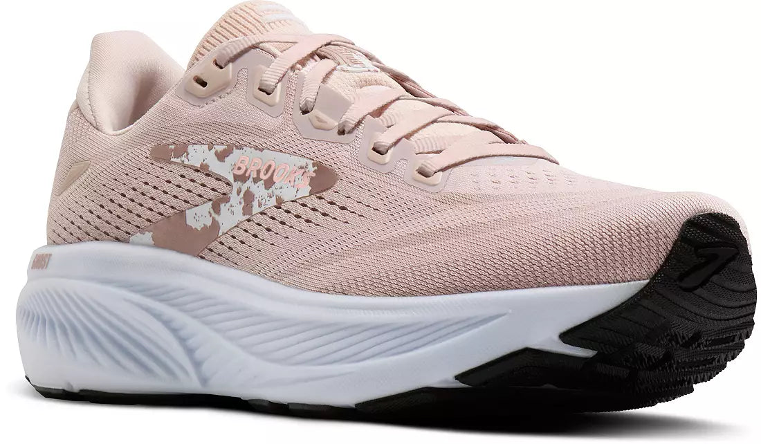 WOMEN'S BROOKS GHOST 18 | PEACH WHIP / WHITE / BLACK