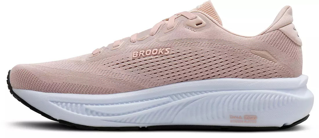WOMEN'S BROOKS GHOST 18 | PEACH WHIP / WHITE / BLACK