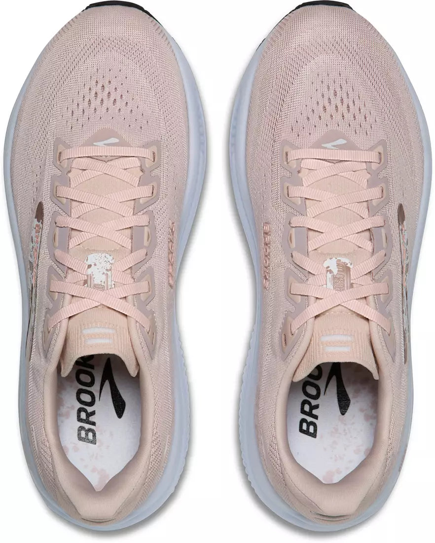 WOMEN'S BROOKS GHOST 18 | PEACH WHIP / WHITE / BLACK