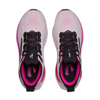 WOMEN'S BROOKS GLYCERIN 23 | WHITE / PHANTOM / CYBER PINK