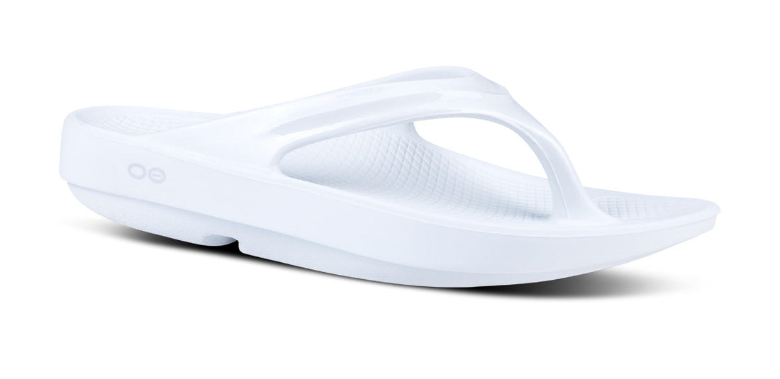 WOMEN'S OOFOS OOLALA SANDAL | WHITE