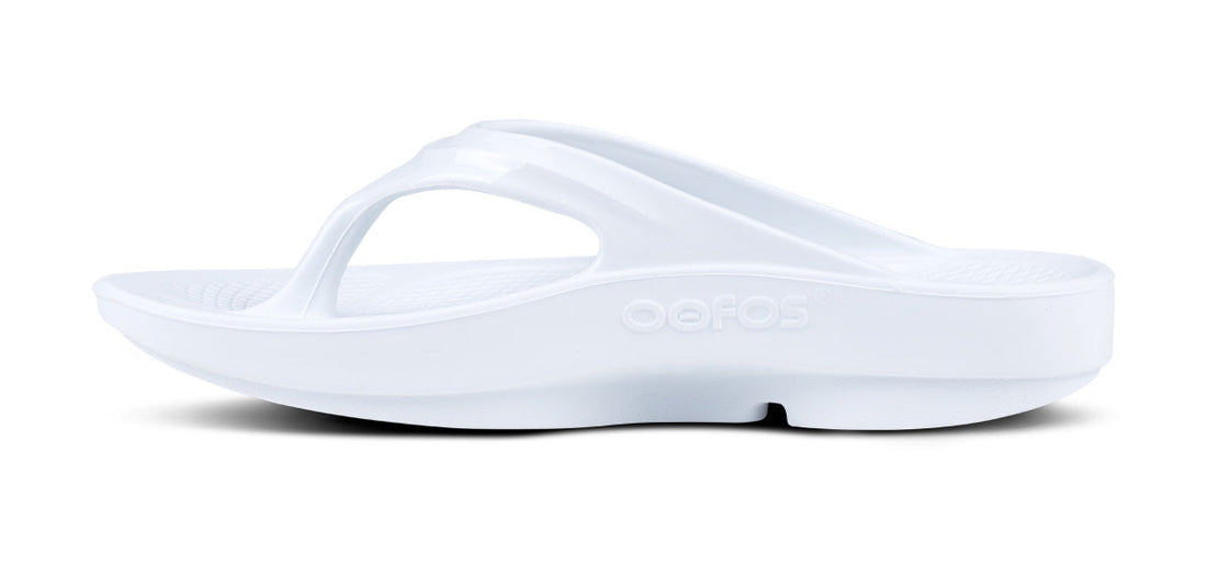 WOMEN'S OOFOS OOLALA SANDAL | WHITE