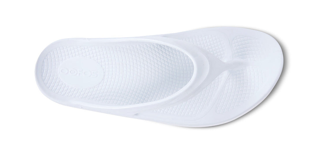 WOMEN'S OOFOS OOLALA SANDAL | WHITE