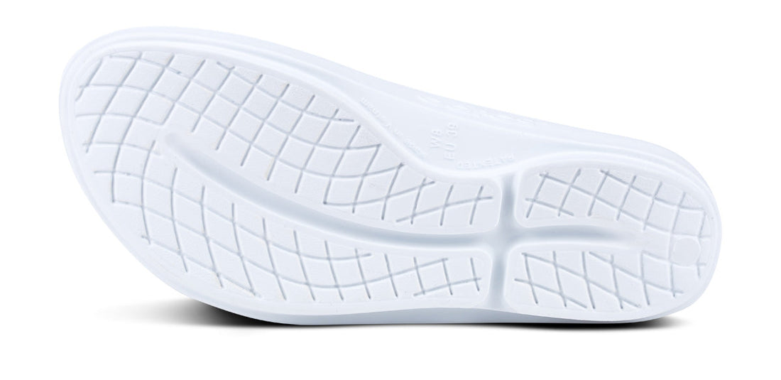 WOMEN'S OOFOS OOLALA SANDAL | WHITE