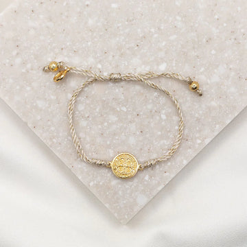 MY SAINT | MY HERO SERENITY BLESSING BRACELET | GOLD / GOLD