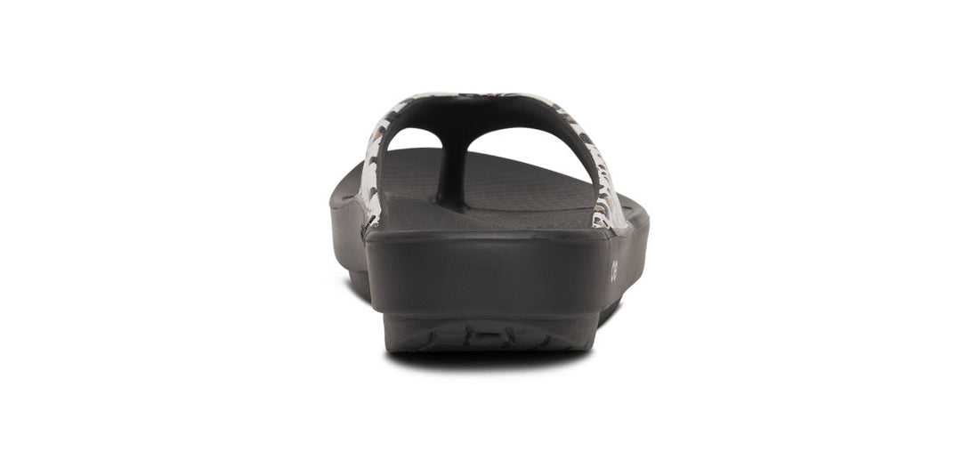 WOMEN'S OOFOS OOLALA SANDAL | LEOPARD