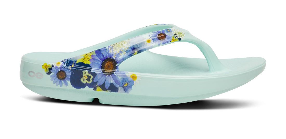 WOMEN'S OOFOS OOLALA LIMITED SANDAL | MINT BLOSSOM