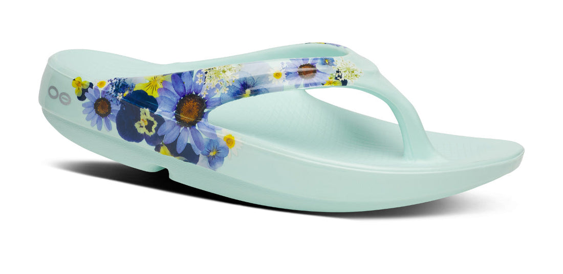 WOMEN'S OOFOS OOLALA LIMITED SANDAL | MINT BLOSSOM
