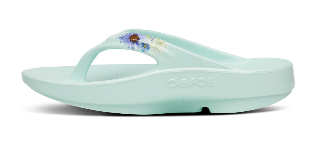 WOMEN'S OOFOS OOLALA LIMITED SANDAL | MINT BLOSSOM