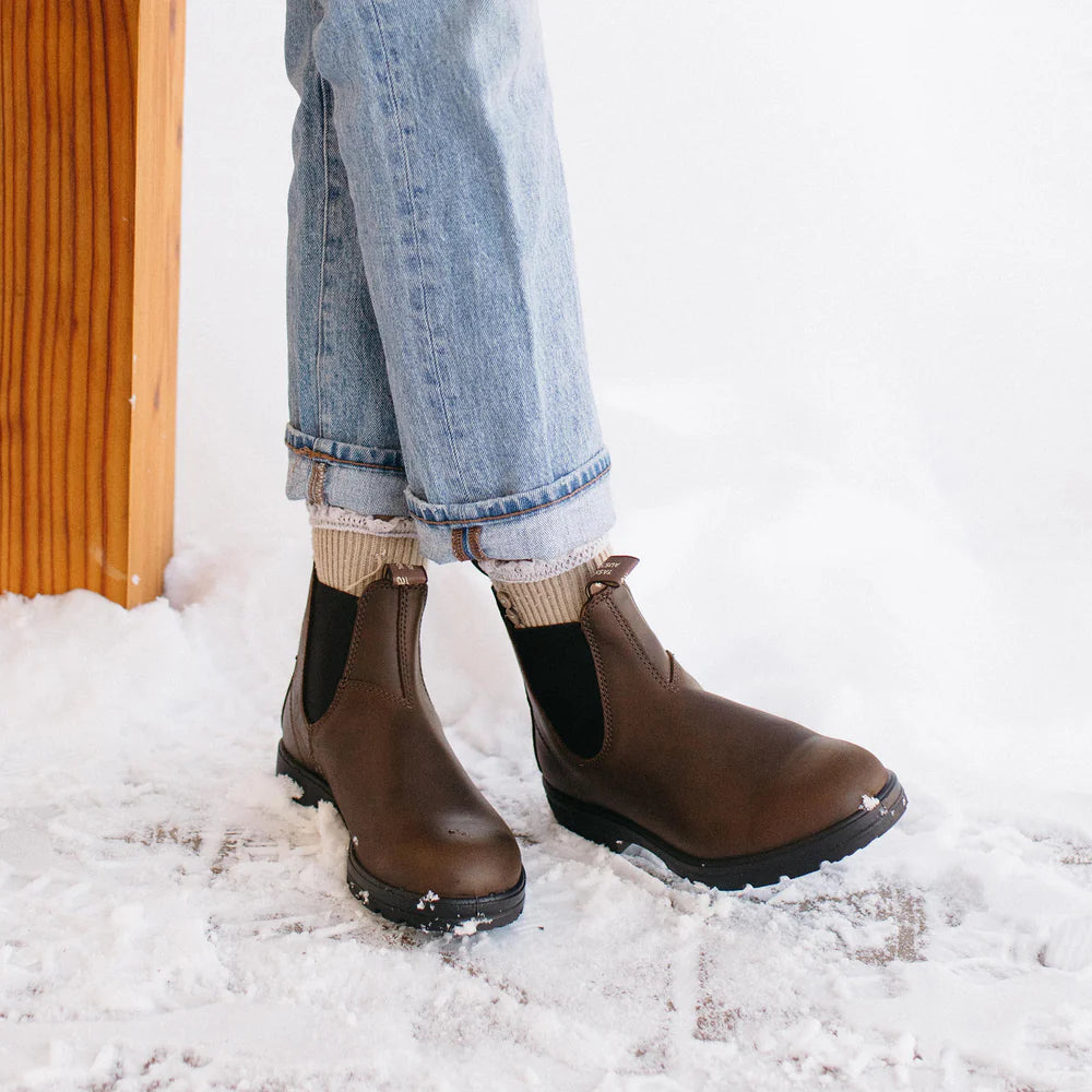 BLUNDSTONE UNISEX  CHELSEA BOOTS | ANTIQUE BROWN