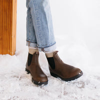 BLUNDSTONE UNISEX  CHELSEA BOOTS | ANTIQUE BROWN