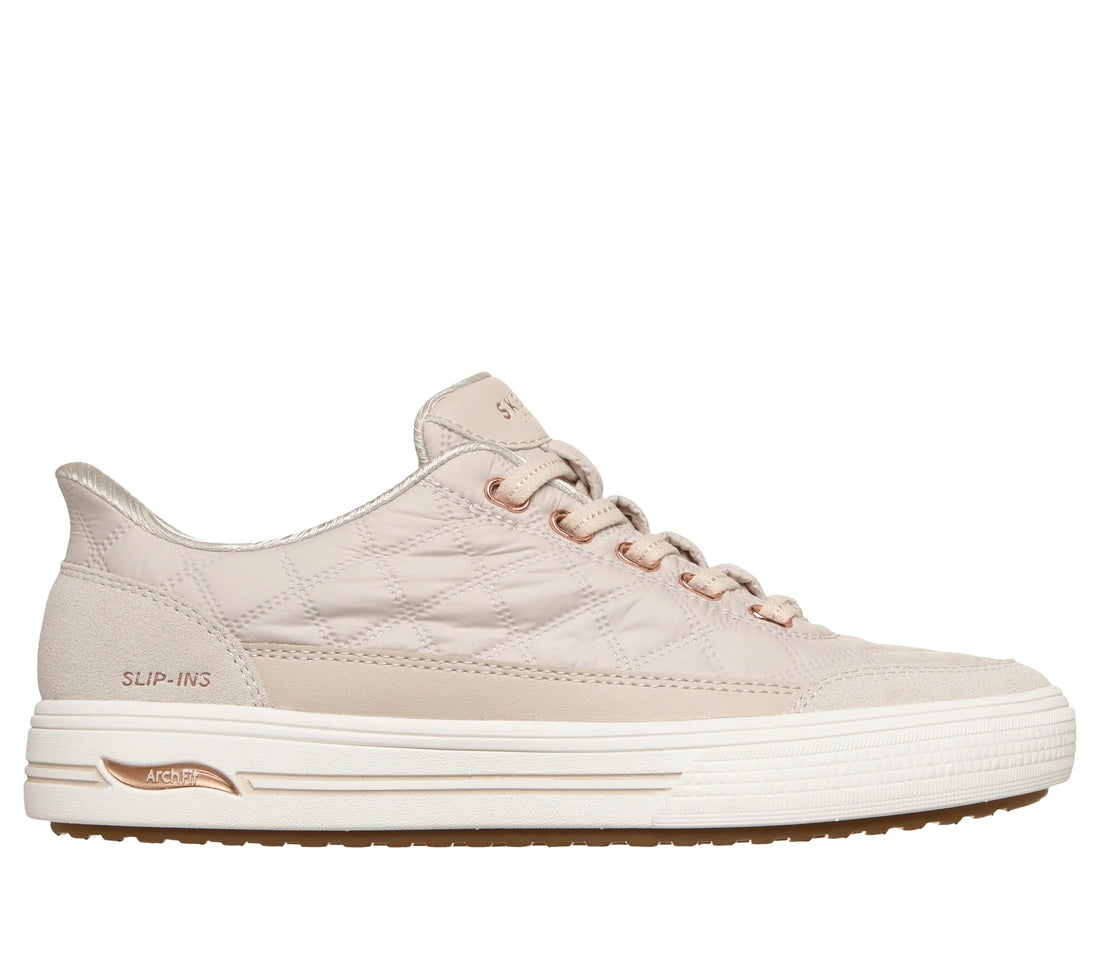 WOMEN'S SKECHERS ARCH FIT ARCADE-CUDDLE STEPS | OFF WHITE